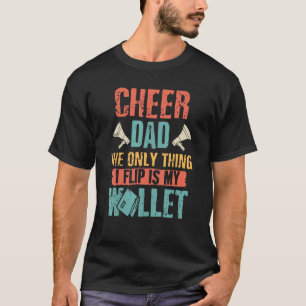 T-shirt Vintage Papa Cheer La Seule Chose Que Je Retourne
