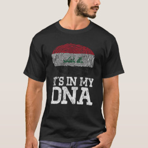 T-shirt Vintage patriotique C'est dans mon Adna Irak Drape