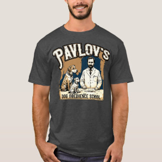 T-shirt Vintage Pavlovs Dog Obedience School