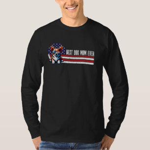 T-shirt Vintage Pembroke Welsh Corgi Meilleur Chien Maman