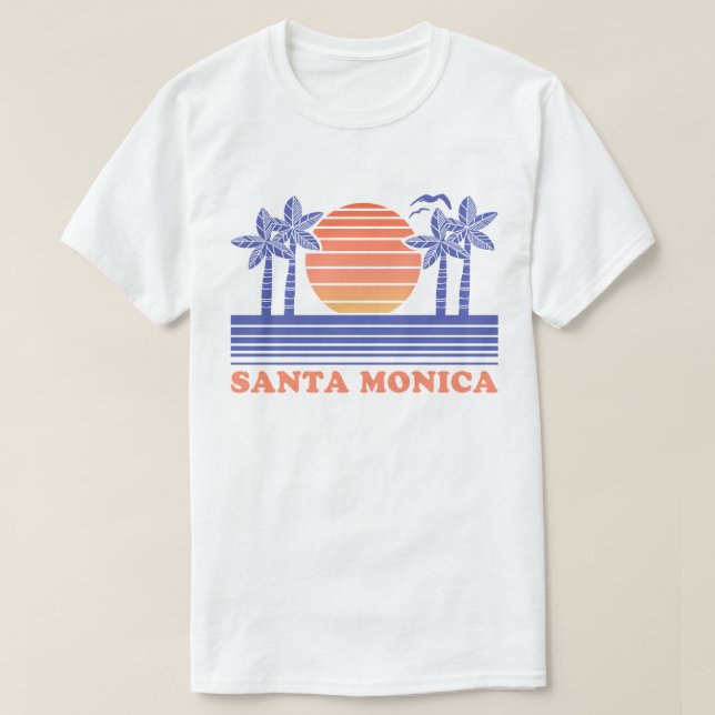 T-shirt Vintage Père Noël Monica (Design devant)