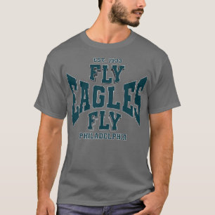 T-shirt Vintage Philadelphie Fly Eagles Fly Est1933
