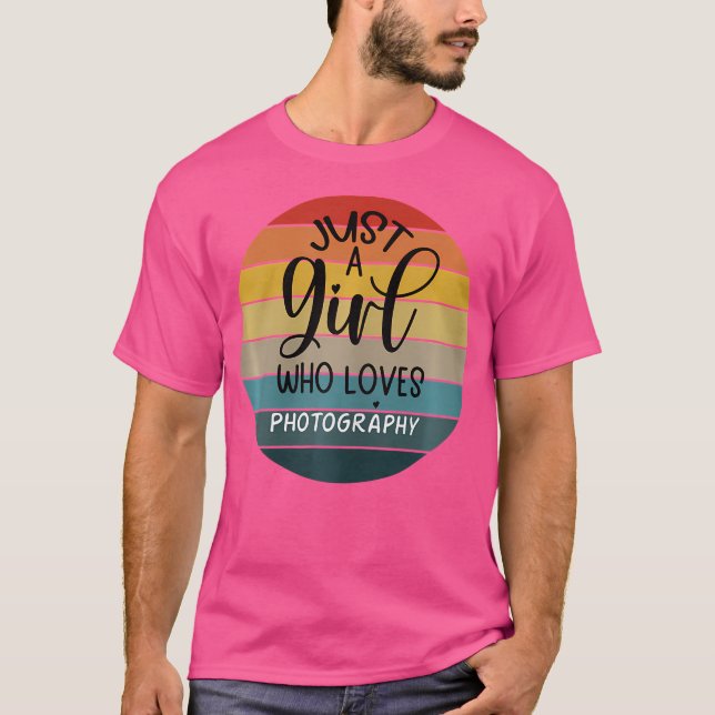 T-shirt Vintage Photography (Devant)