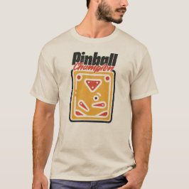 T-shirt Vintage Pinball Champion 