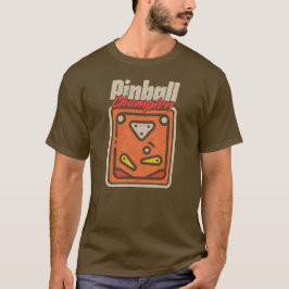 T-shirt Vintage Pinball Champion 