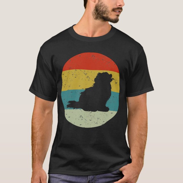 T-shirt vintage poméranien (Devant)