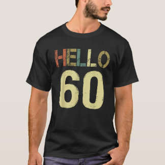 T-shirt vintage pour 60 ans, anniversaire 60 ans 