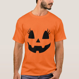 T-shirt Vintage Pumpkin Face Jackolantern Jack O Lantern H