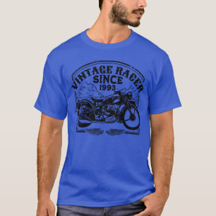 T-shirt Vintage Racer depuis 1993 Retro Motorbike Motorcyc