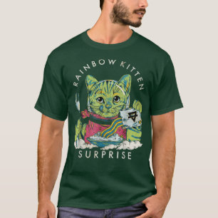 T-shirt Vintage Rainbow Kitten Surprise 