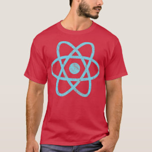 T-shirt Vintage ReactJS React JS JavaScript Framework