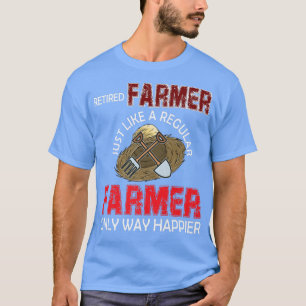 T-shirt Vintage Retraité Farmer Définition Farmer uniqueme