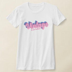 T-shirt Vintage rétro