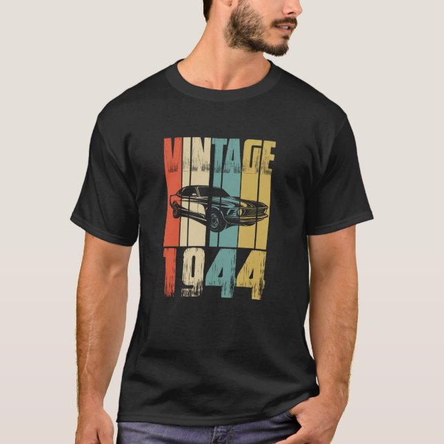 T-shirt vintage Retro 1944 (Devant)