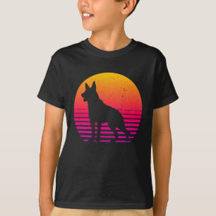 T-shirt Vintage Retro 80's Style berger allemand