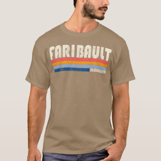 T-shirt Vintage Rétro Années 70 80 Style Ville Natale De F