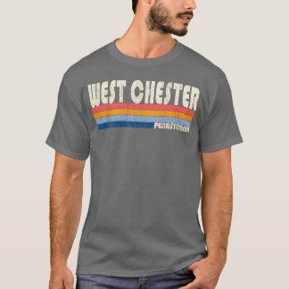 T-shirt Vintage Rétro Années 70 80 Style Ville Natale De P