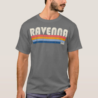 T-shirt Vintage Rétro Années 70 80 Style Ville Natale De R