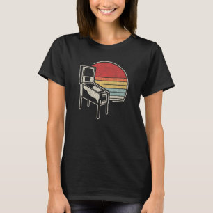 T-shirt Vintage Retro Arcade Game Machine Cabinet Nostalgi