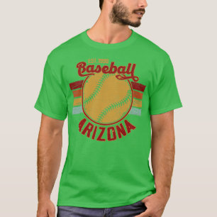 T-shirt Vintage Retro Arizona Baseball Est 1998 Baseball L