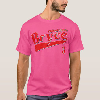 T-shirt Vintage Retro Bryce Baseball Philadelphie