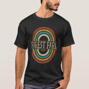T-shirt Vintage Retro Forest Park Ohio OH Souvenirs