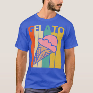T-shirt Vintage Retro Gelato