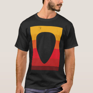 T-shirt Vintage Retro Rock & Roll Musique et Guitare Lover