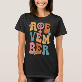 T-shirt Vintage Retro Roevember Novembre Feminist