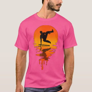 T-shirt Vintage Retro Style Parkour