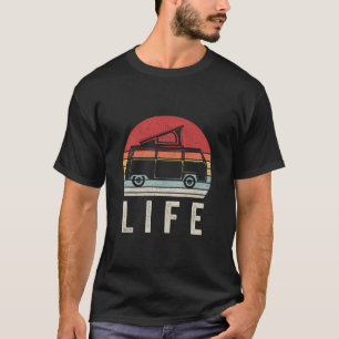 T-shirt Vintage Retro Van Life