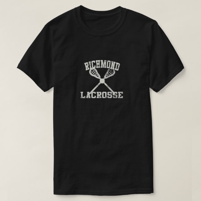 T-shirt Vintage Richmond Lacrosse (Design devant)