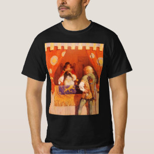 T-shirt Vintage Robin Hood rencontre Maid Marian par NC Wy