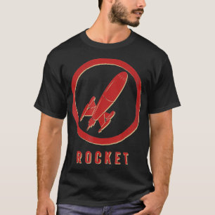 T-shirt Vintage Rocket Retro