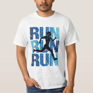 T-shirt Vintage Runner Girl