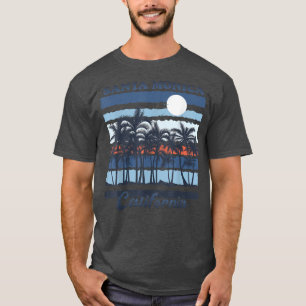 T-shirt Vintage Santa Monica California Beach Souvenirs Tr