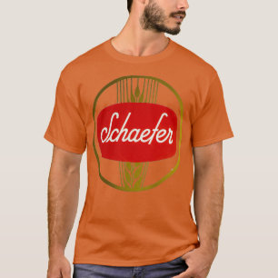 T-shirt Vintage Schaefer Beer FampM Schaefer Brewing Co Ne