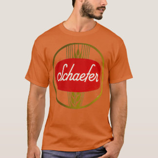 T-shirt Vintage Schaefer Beer FampM Schaefer Brewing Co Ne