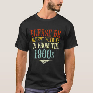 T-shirt Vintage S'il vous plaît être patient avec moi Je s