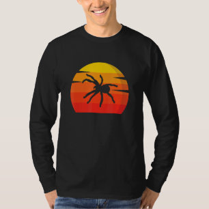 T-shirt Vintage Spider Tarantula Retro Sunset Animal Spide