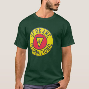 T-shirt Vintage Spokane International Railroad