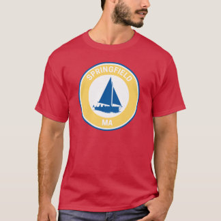 T-shirt Vintage Springfield Massachusetts