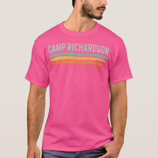 T-shirt Vintage Stripes Camp Richardson Ca