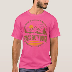 T-shirt Vintage Sturgis South Dakota Mountain Randonnée Pr
