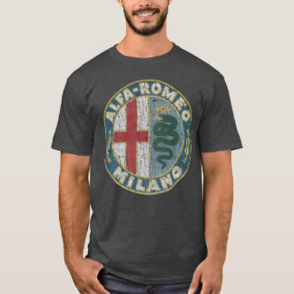 T-shirt VINTAGE STYLE Alfa Romeo Milano