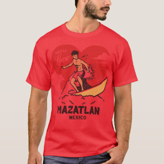 T-shirt Vintage surf Youll Love Mazatlan Mexique Retro S