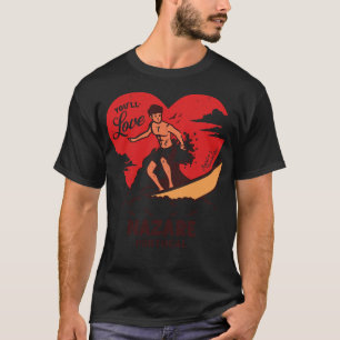 T-shirt Vintage surf Youll Love Nazare Portugal Retro S
