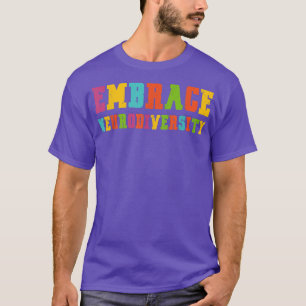 T-shirt Vintage TDAH Autisme TSA Embrasser la neurodiversi