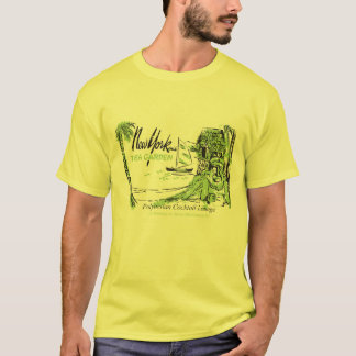 T-shirt Vintage Tiki Bar New York Tea Garden