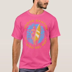T-shirt Vintage Todos Santos Mexique Surfers Paradise Retr